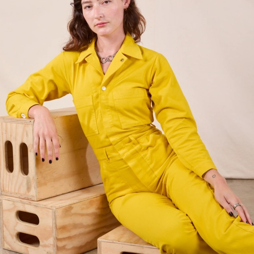 Yellow Women's Jumpsuit